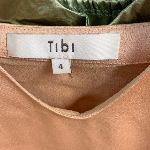 Tibi Celestial Sleeveless Slip Dress Rose - Picture 6 of 6